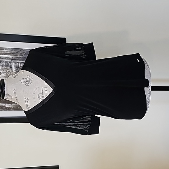 Calvin Klein Tops - NWOT Calvin Klein black top sz M